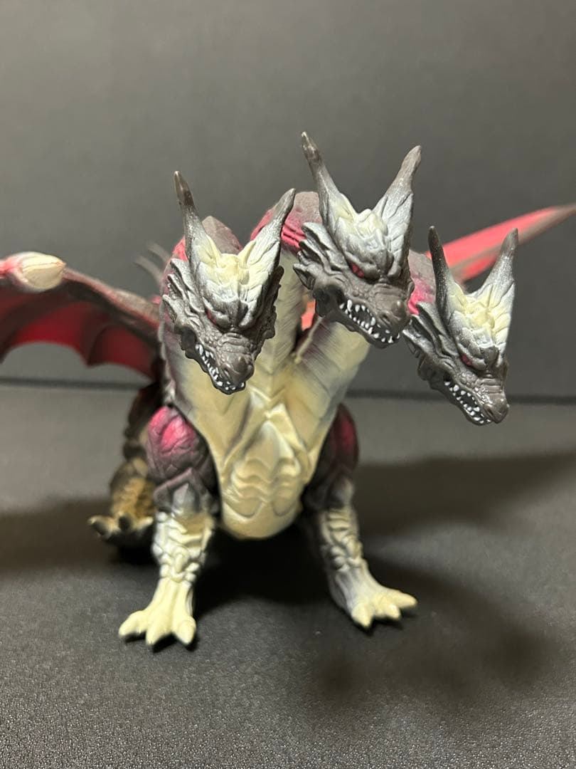 （チコ　美品）デスギドラ　ソフビ　平成モスラシリーズ