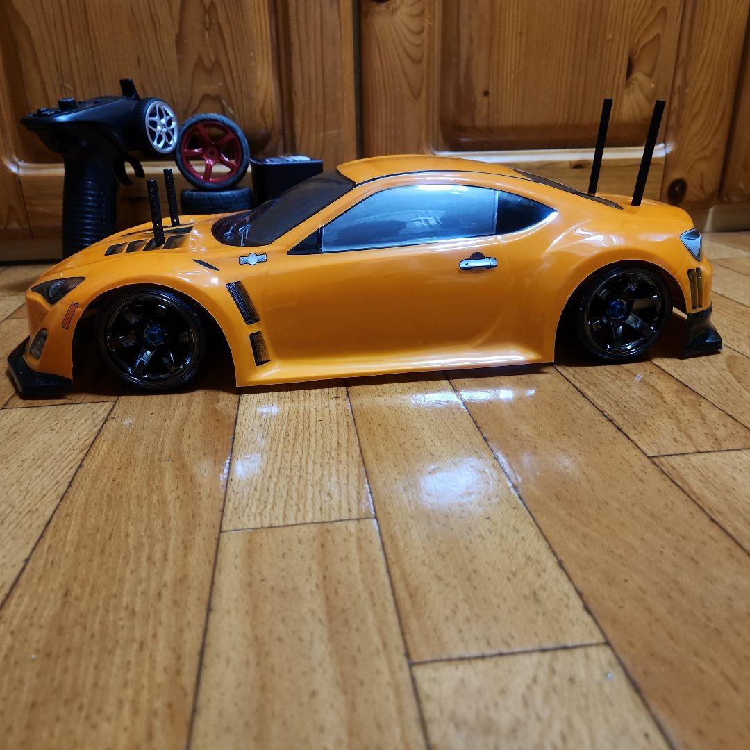 ■専用■　タミヤ ドリフト ラジコン フルセット　TT01　typeE　橙　86