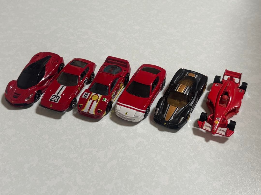 d*9様 Ferrari フェラーリ　ミニカーコレクション 6台セット