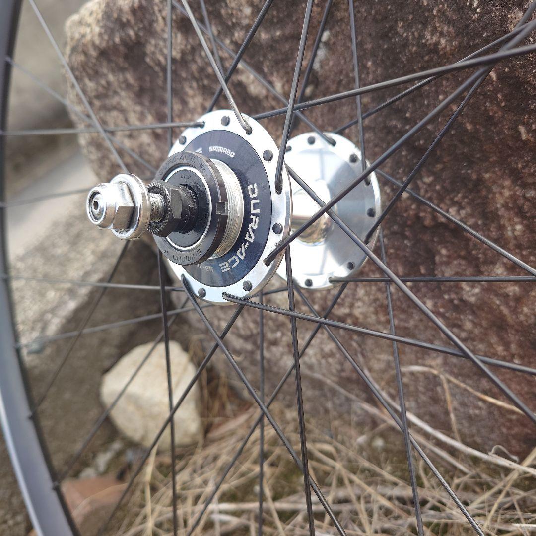 H PLUS SON AT-25 Dura-Ace HB-7600 リアホイール