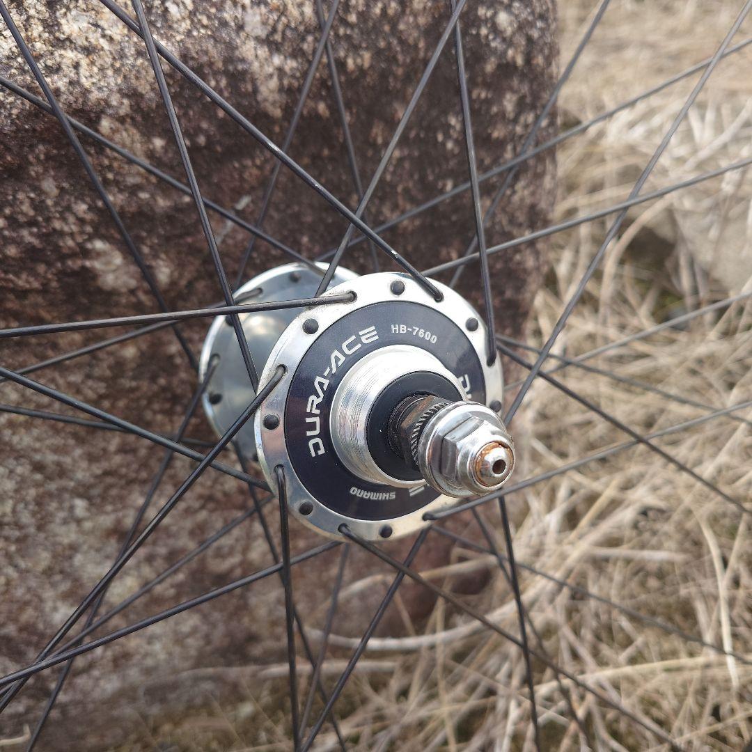 H PLUS SON AT-25 Dura-Ace HB-7600 リアホイール