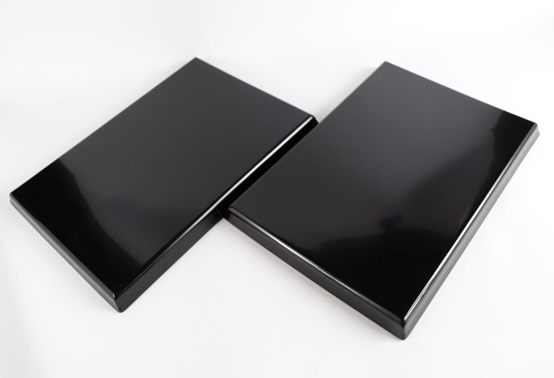 茶道具 輪島塗 古今菁峰 図替わり 盆 卓上膳 彫銘有