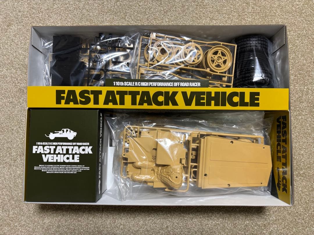 未組立品 タミヤ 1／10 アタックバギー2011