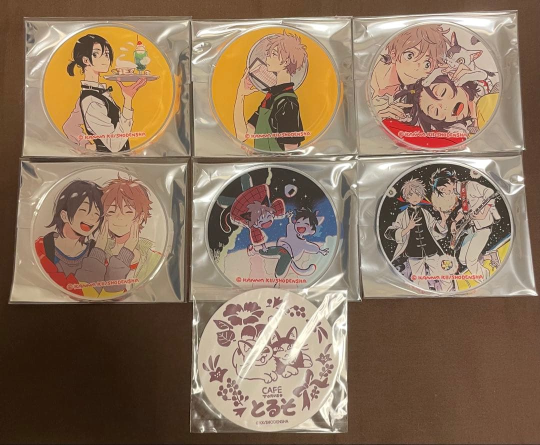 春風のエトランゼ グラッテ アクリルコースター セット　おまけ付き