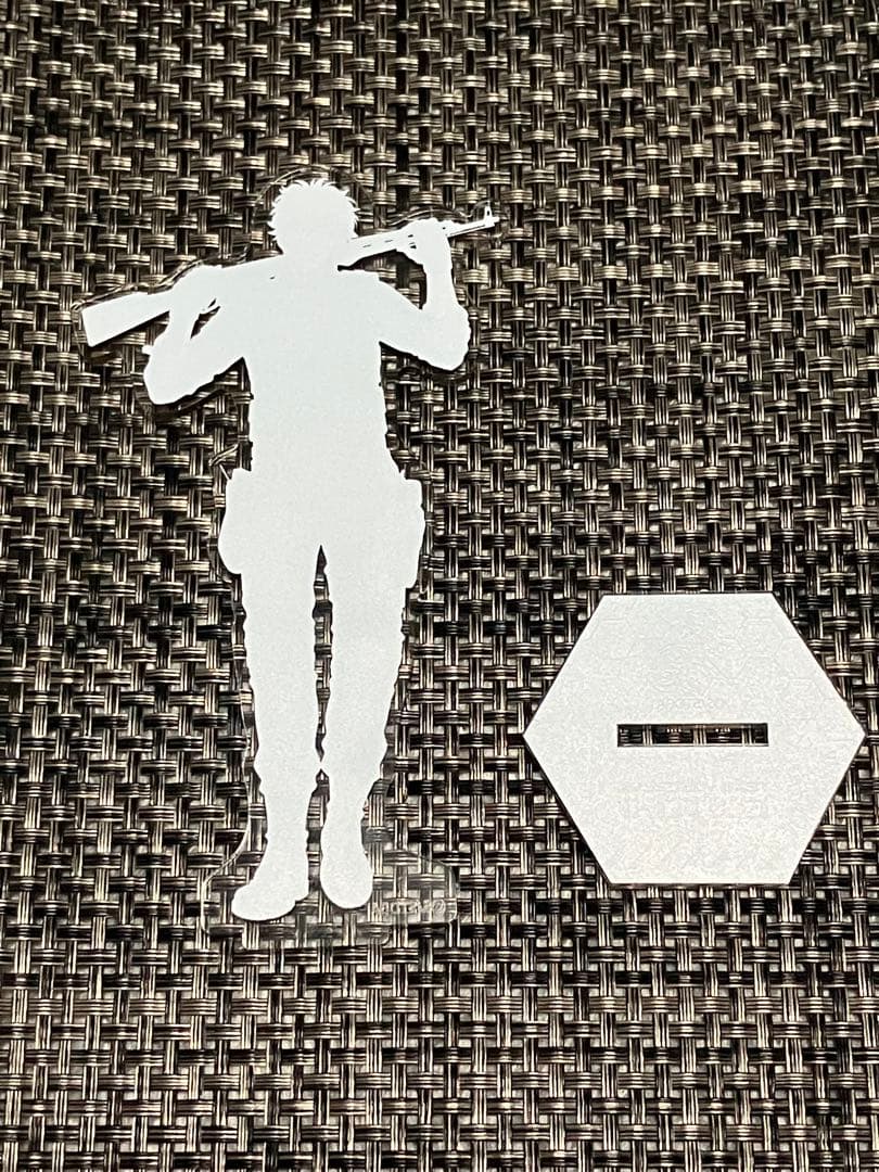 坂田銀時 サバイバルゲーム風 アクリルスタンド 銀魂 サバゲー