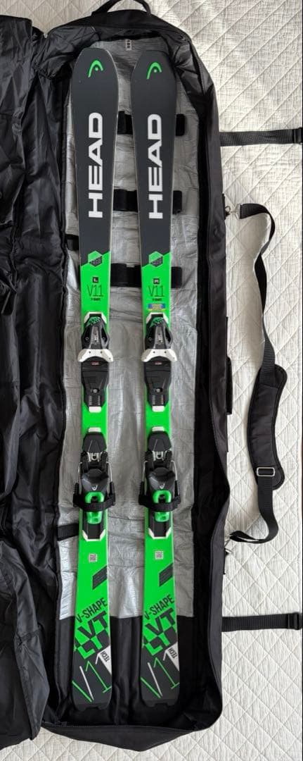 HEAD V-SHAPE V11 163㎝ GW＋ オールインワンケース