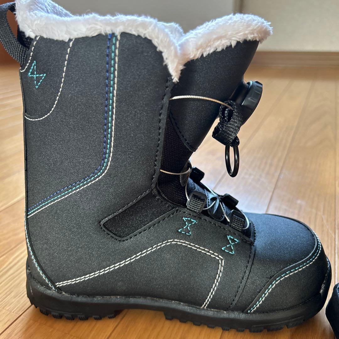 SPOON 子供用スノーボードブーツ 黒　21cm