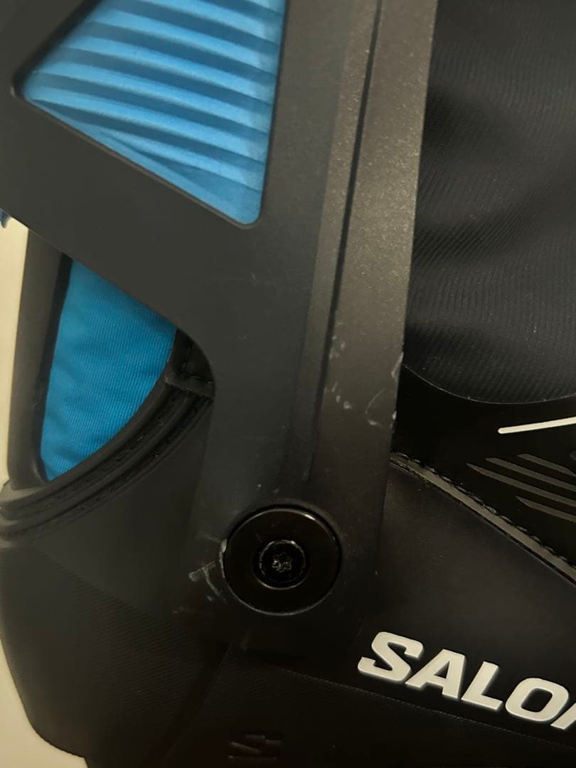 SALOMON スキー用ブーツ 黒/青　RS8 スケーティング 2024年モデル