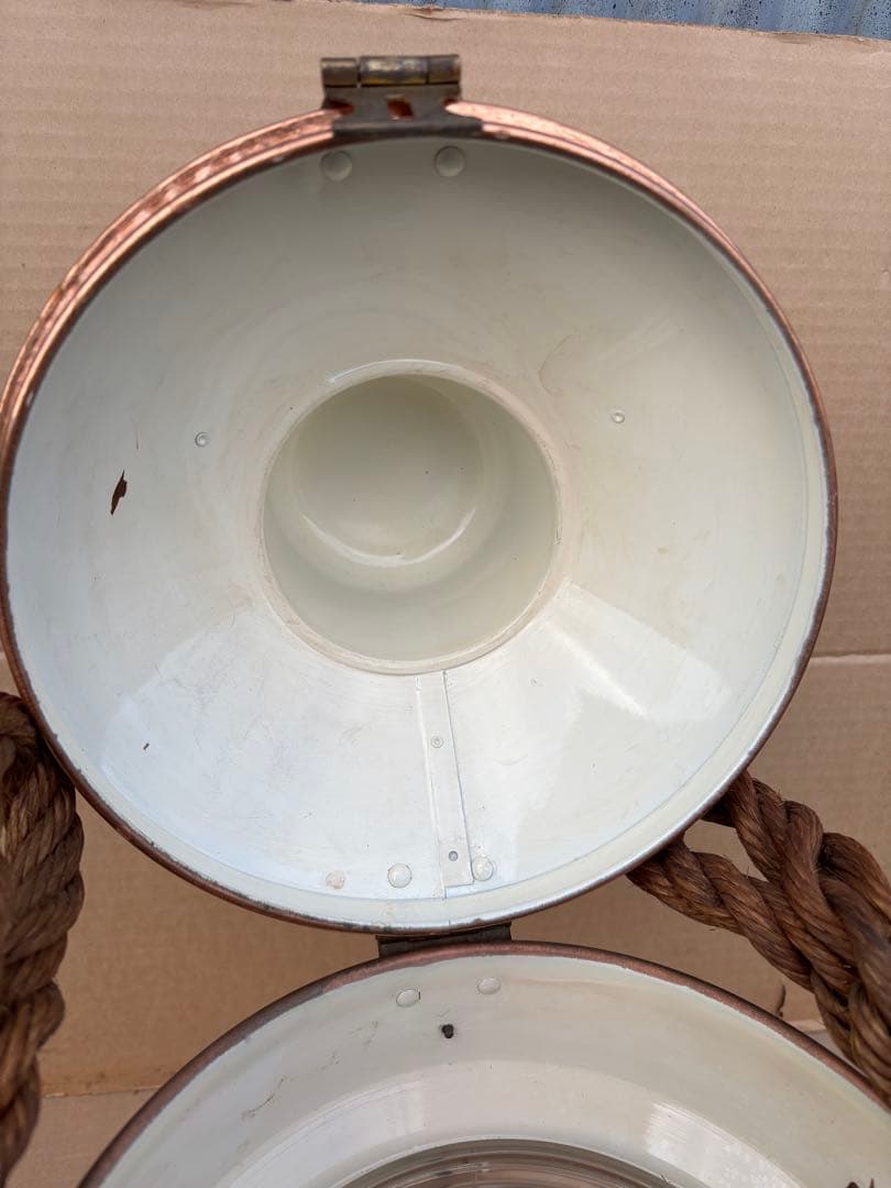 アンティークなANKERLICHT シップランプ（船灯）　オイルランタン 希少