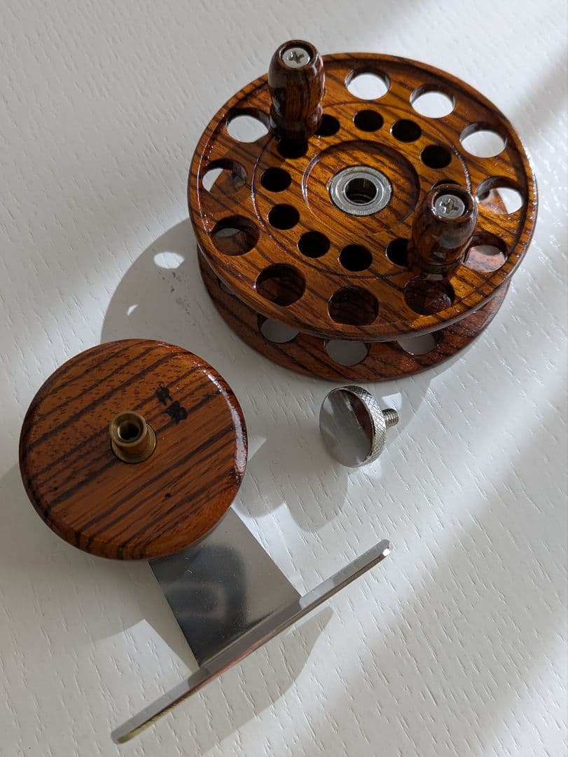 ✨️未使用/超激レア✨️　 ✴️ゼブラウッド✴️　銚栄製作所　木製ヘチリール