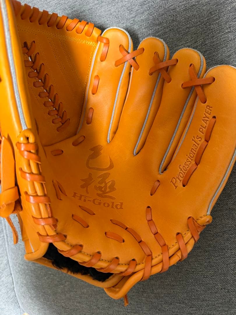 Hi-GOLD(ハイゴールド) M号球対応 軟式用グラブ 己極シリーズ 投手用