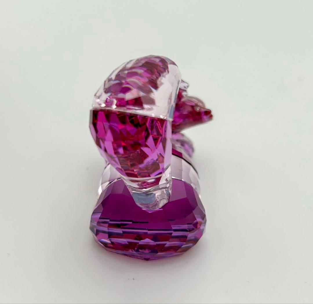 朔*龍様 【超美品】スワロフスキー チェシャ猫 ディズニー