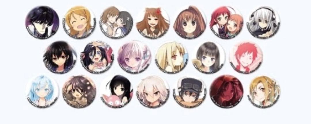 電撃文庫 秋の祭典 2015 缶バッジ 灼眼のシャナ