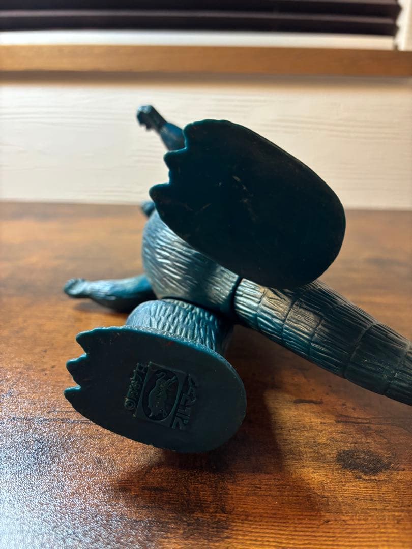 ブルマァク　ゴジラ　当時物　ソフビ　スタンダードサイズ　美品　シルバー多め