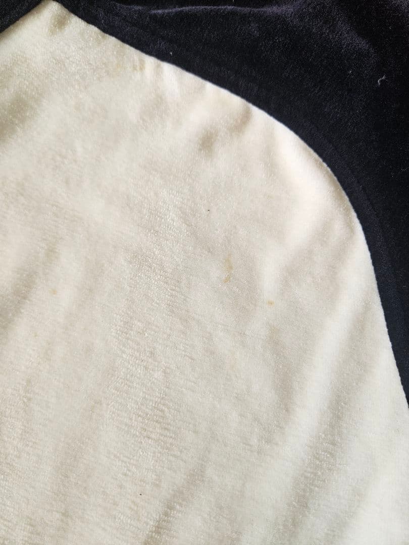 1980s FILA ベロアトラックスーツ（上下）　 ホワイト/ダークネイビー