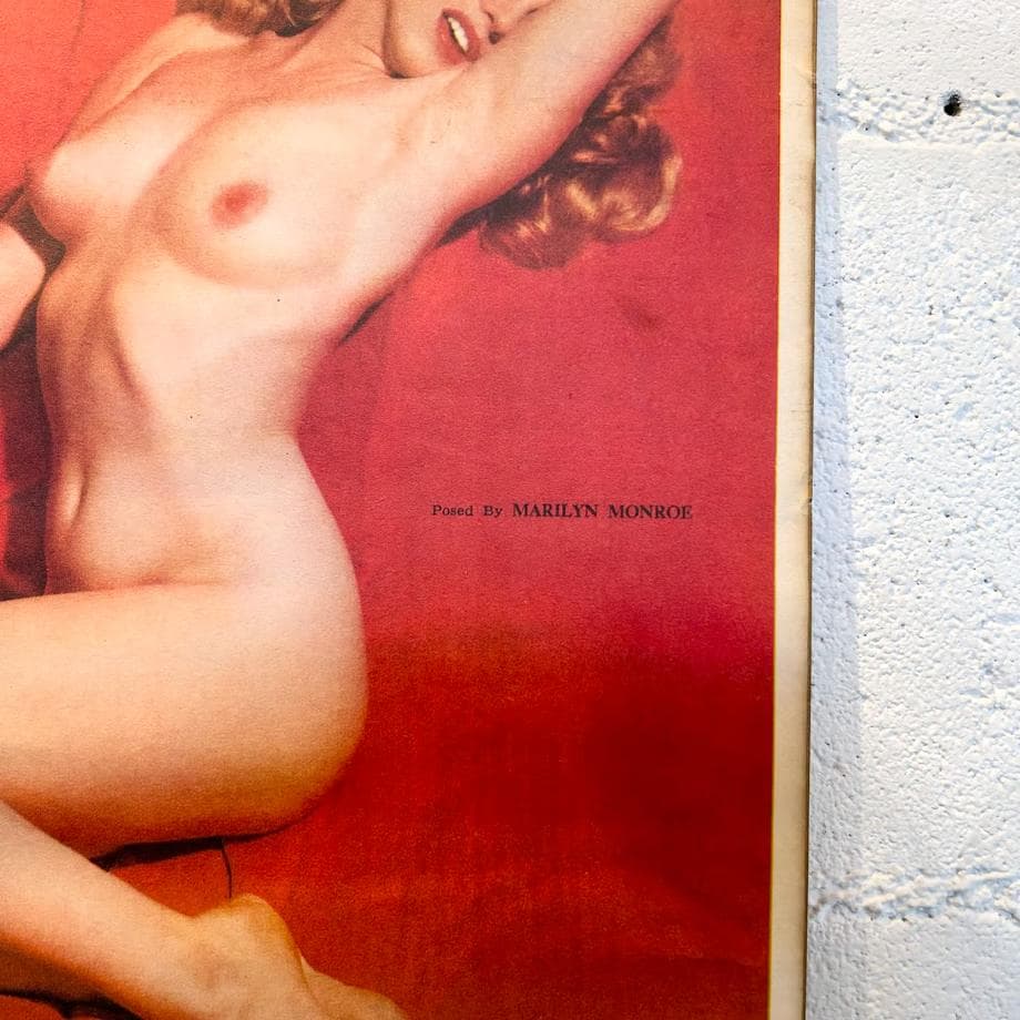 カレンダー・スケジュール 50s Marilyn Monroe dead stock calendar