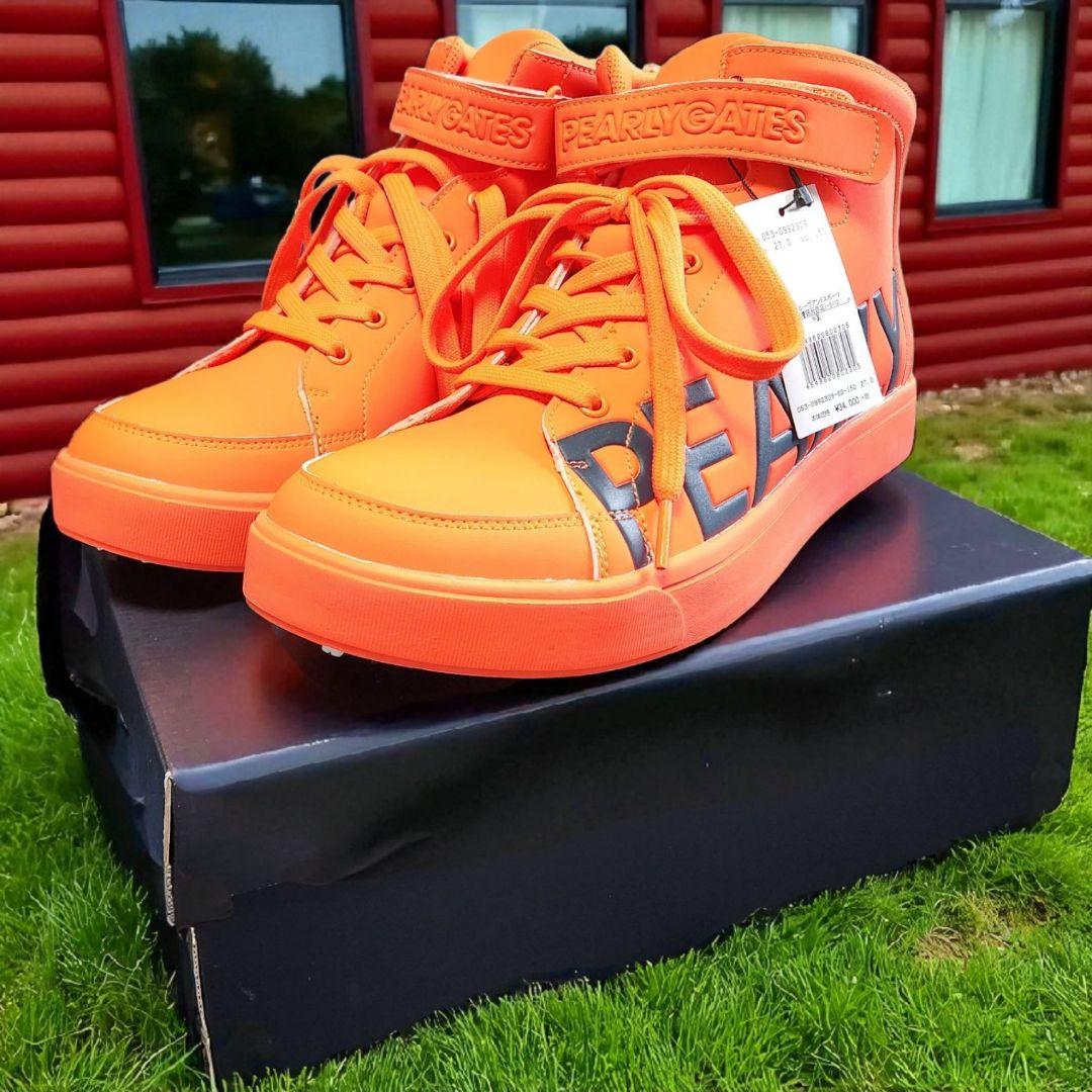 【新品未使用】PEARLY GATES ゴルフシューズ ミドルカット 27cm