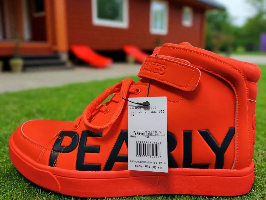 【新品未使用】PEARLY GATES ゴルフシューズ ミドルカット 27cm