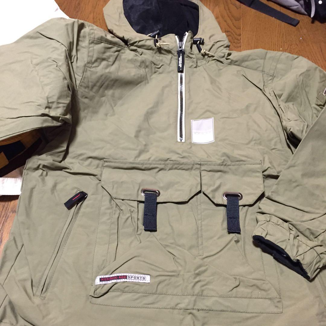 スノーボード ウエア上下 ケンショウアベ 中古