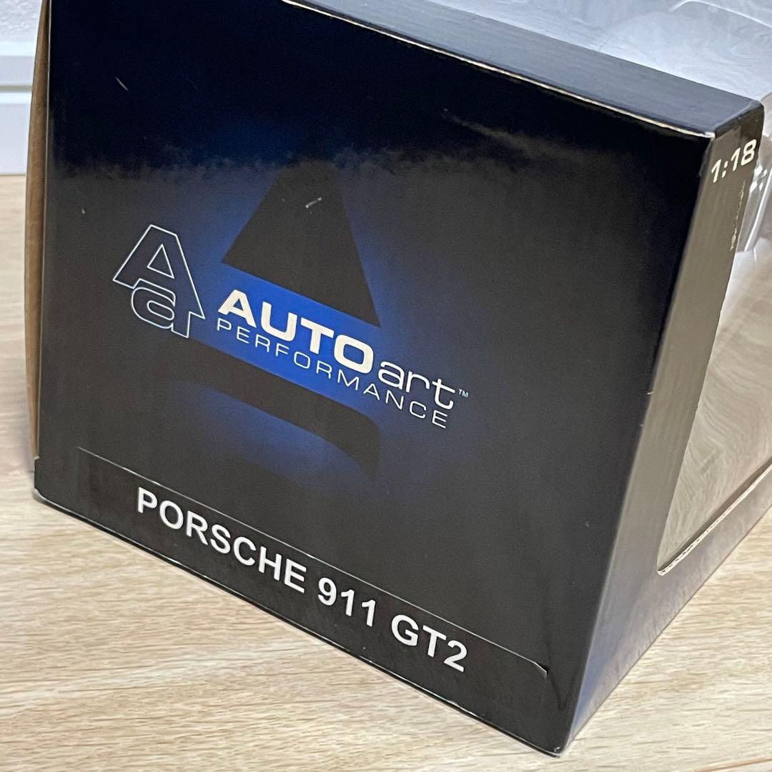 オートアート 1/18 Porsche 911 GT2 シルバー