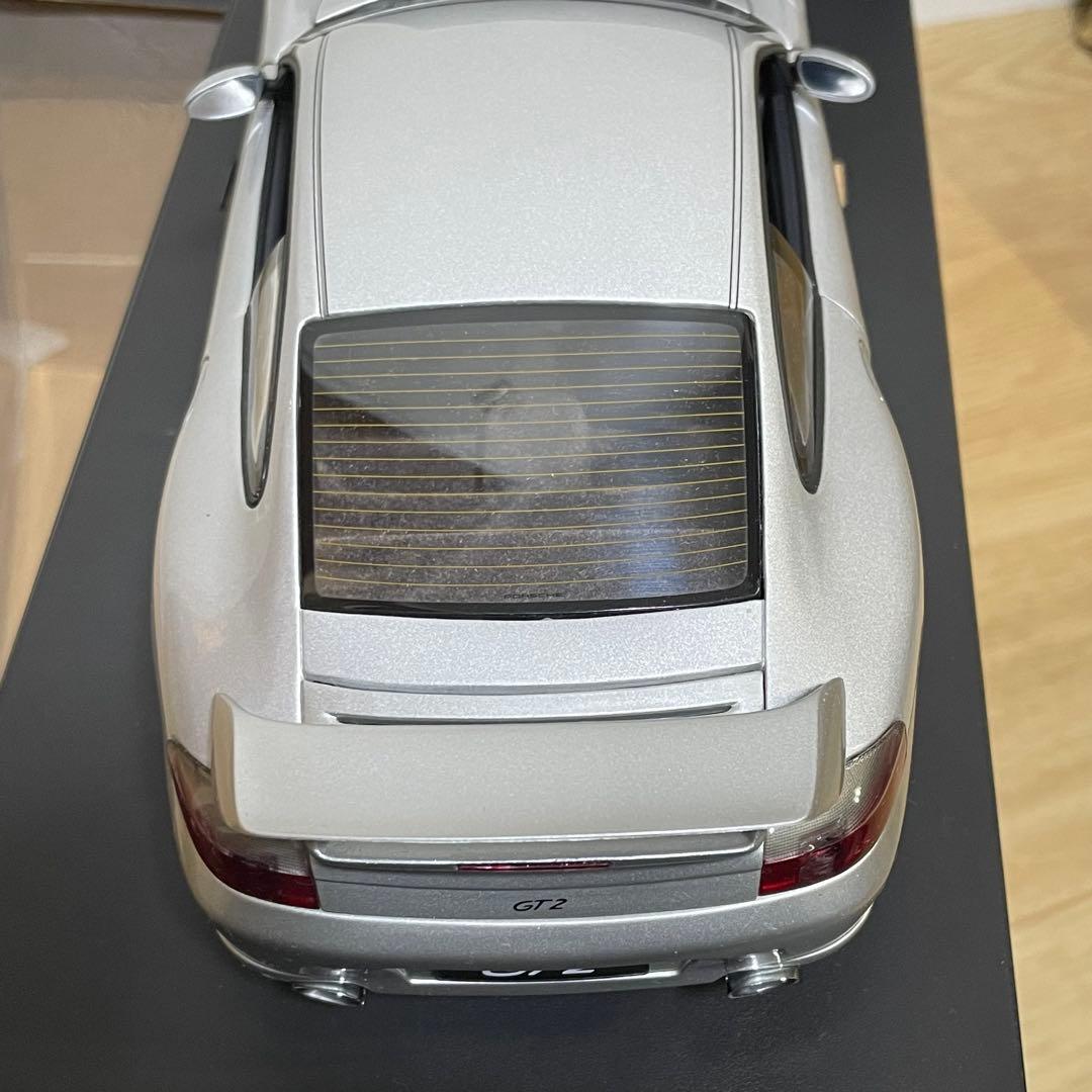 オートアート 1/18 Porsche 911 GT2 シルバー