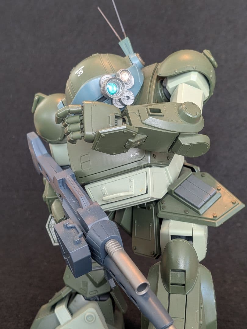 スコープドッグATM-09-ST　1／20スケール　プラモデル　未塗装完成品