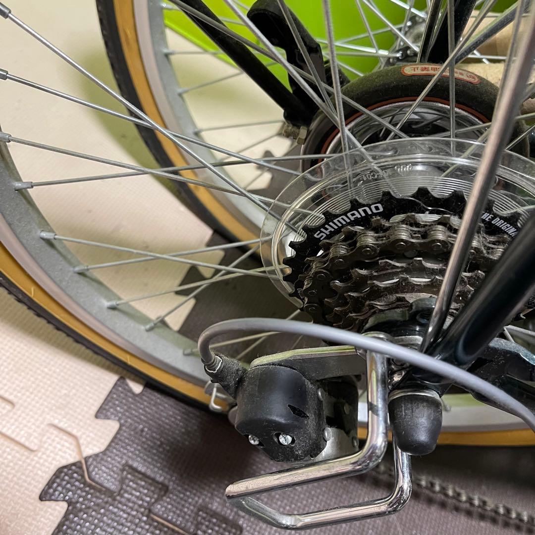 キャプテンスタッグ 折りたたみ自転車 FDB206 ギア付き　長期保管品