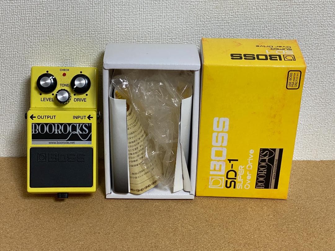ギター BOSS SD-1 BOOROCKS mod