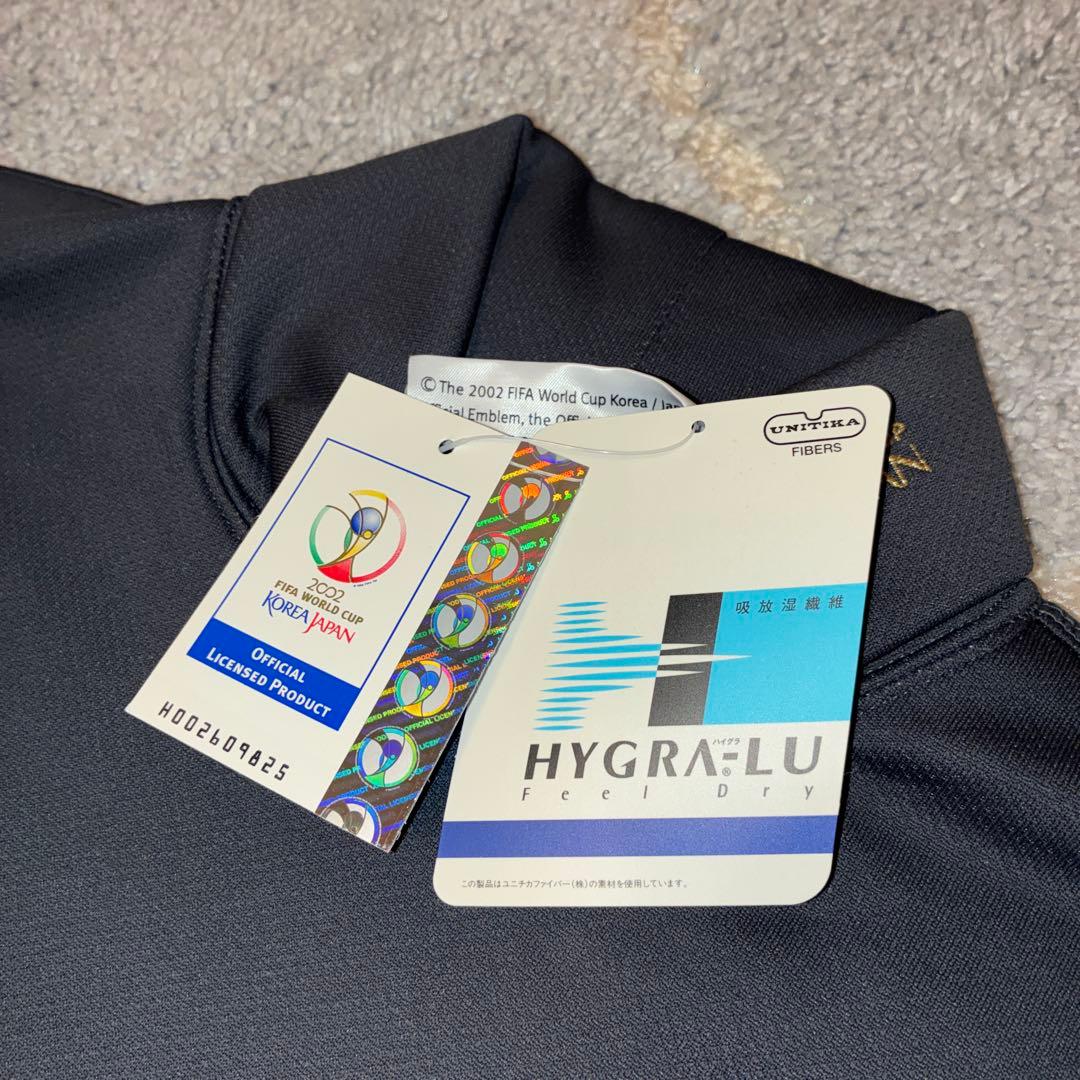 2002 FIFAワールドカップ 黒 長袖タートルネックシャツ L