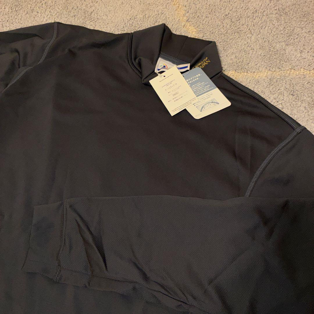 2002 FIFAワールドカップ 黒 長袖タートルネックシャツ L