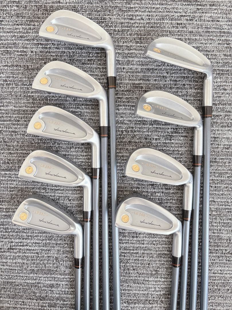 美品❗️HONMA ホンマ/LB280 アイアン 9本セット 三つ星