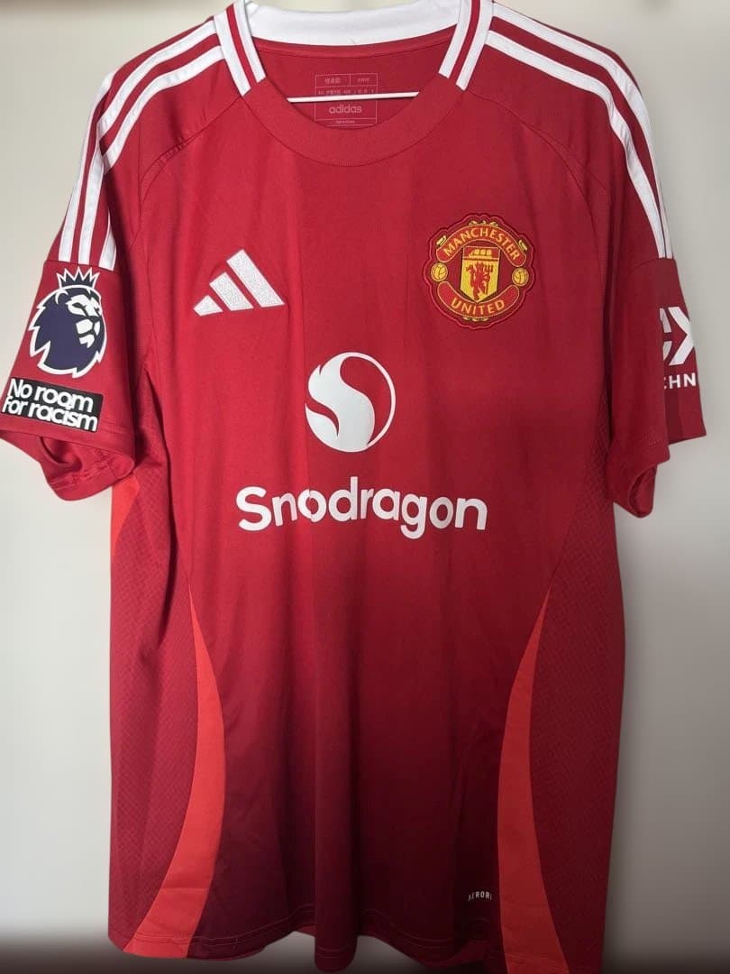 プレミアフルパッチ　マンチェスターユナイテッド ガルナチョ ユニフォーム