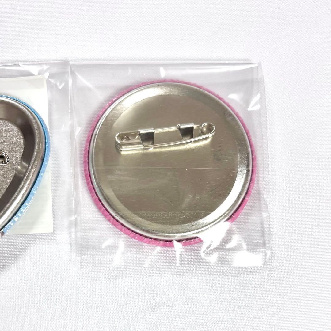 銀魂 性転換篇 J-WORLD 恋の銀魂神社 ハート 缶バッジ 柳生九兵衛 2種