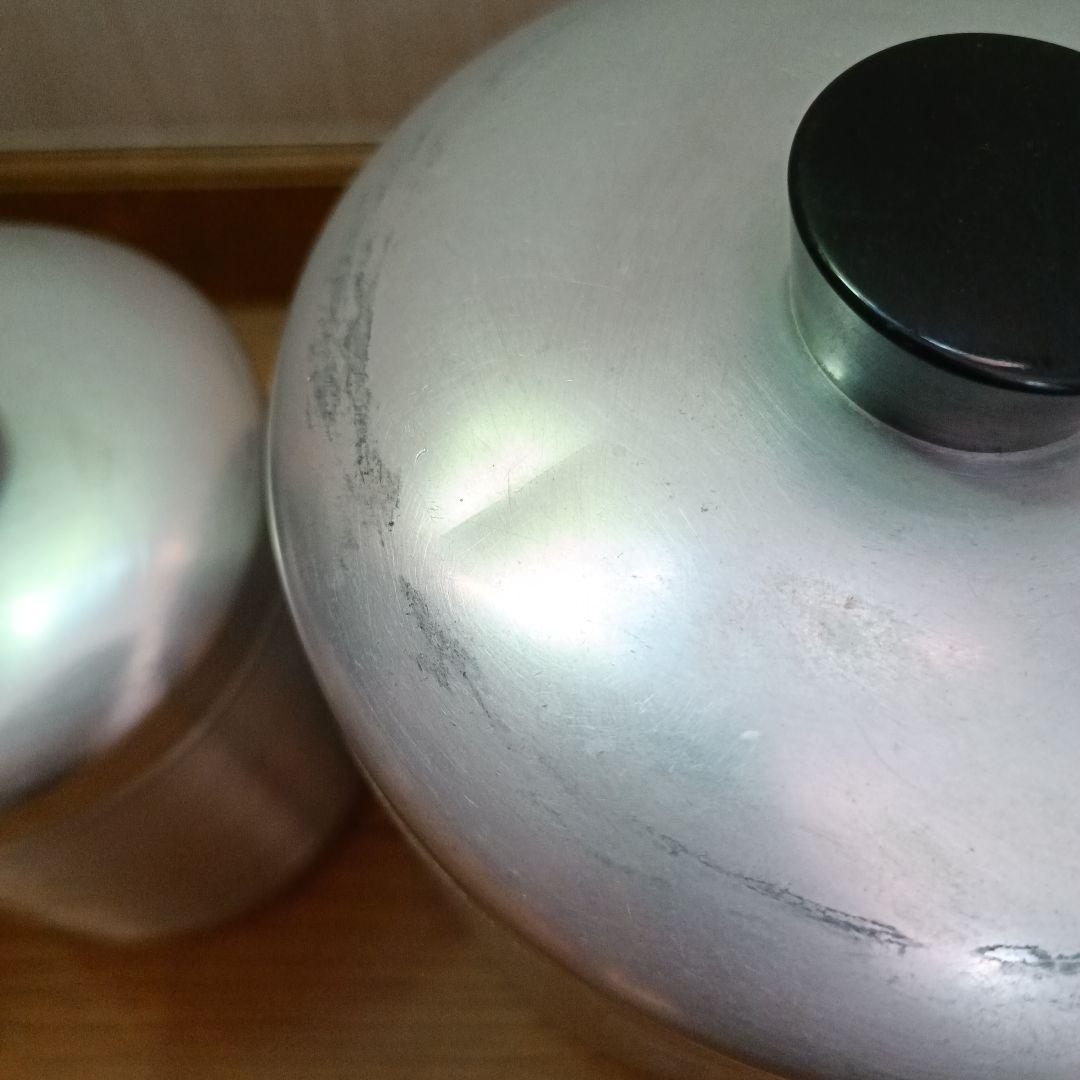 ヴィンテージ キャニスター レトロキッチン容器 7点 アルミ製 アンティーク雑貨