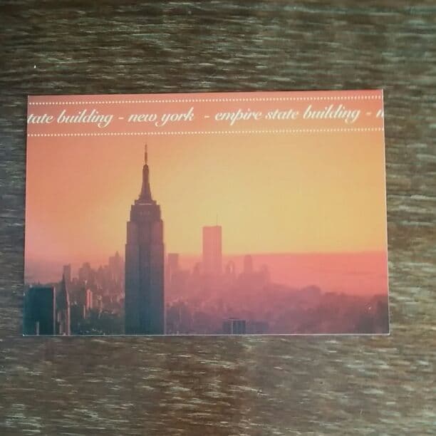 ニューヨークのポストカード