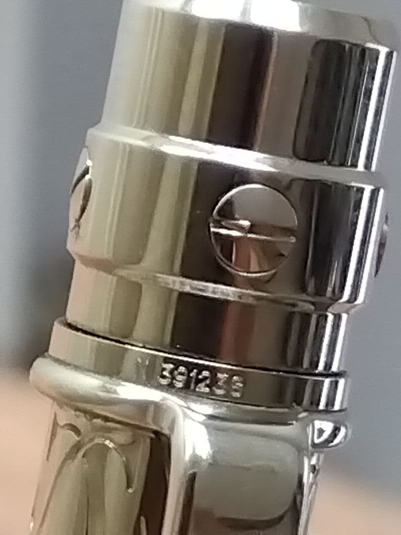 カルティエ cartier サントス ボールペン ハッピーバースデー 刻印