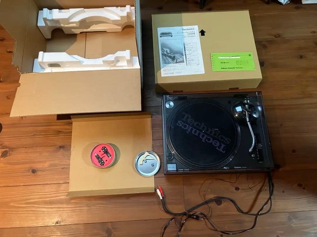 【美品】Technics SL-1200MK5ターンテーブル➕カートリッジ2個