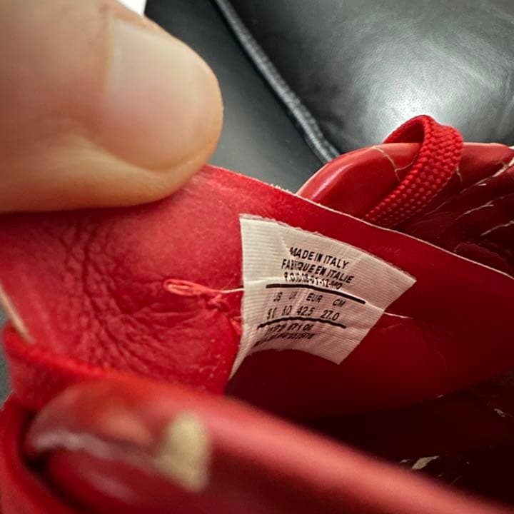 ナイキ　マーキュリアル　ヴェイパー4 SG 赤　　　ロナウド　レア スパイク