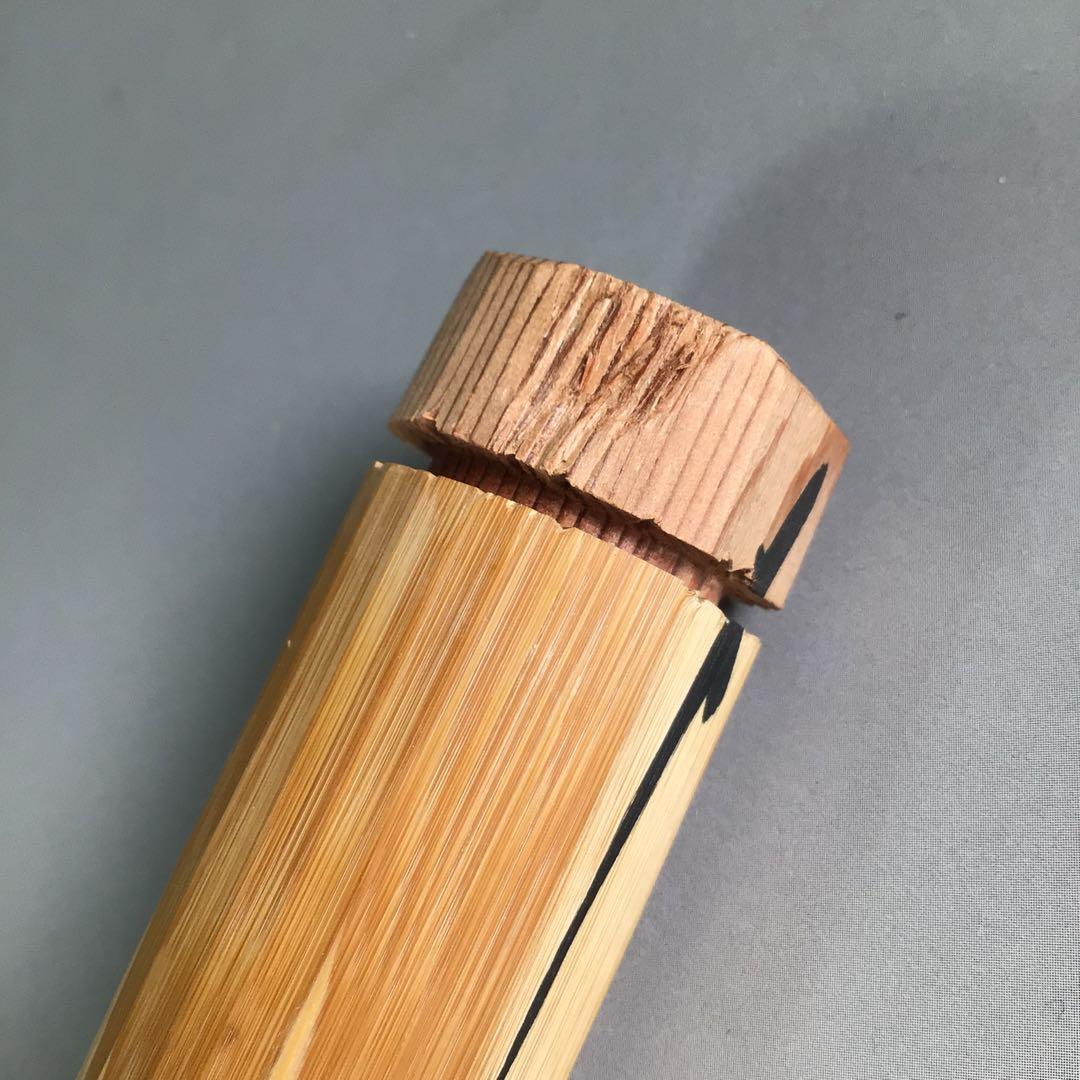 Ｒ３９６　茶杓　『大徳寺　小林太玄』『銘　踏青』『竹茶杓』　共箱　茶道具