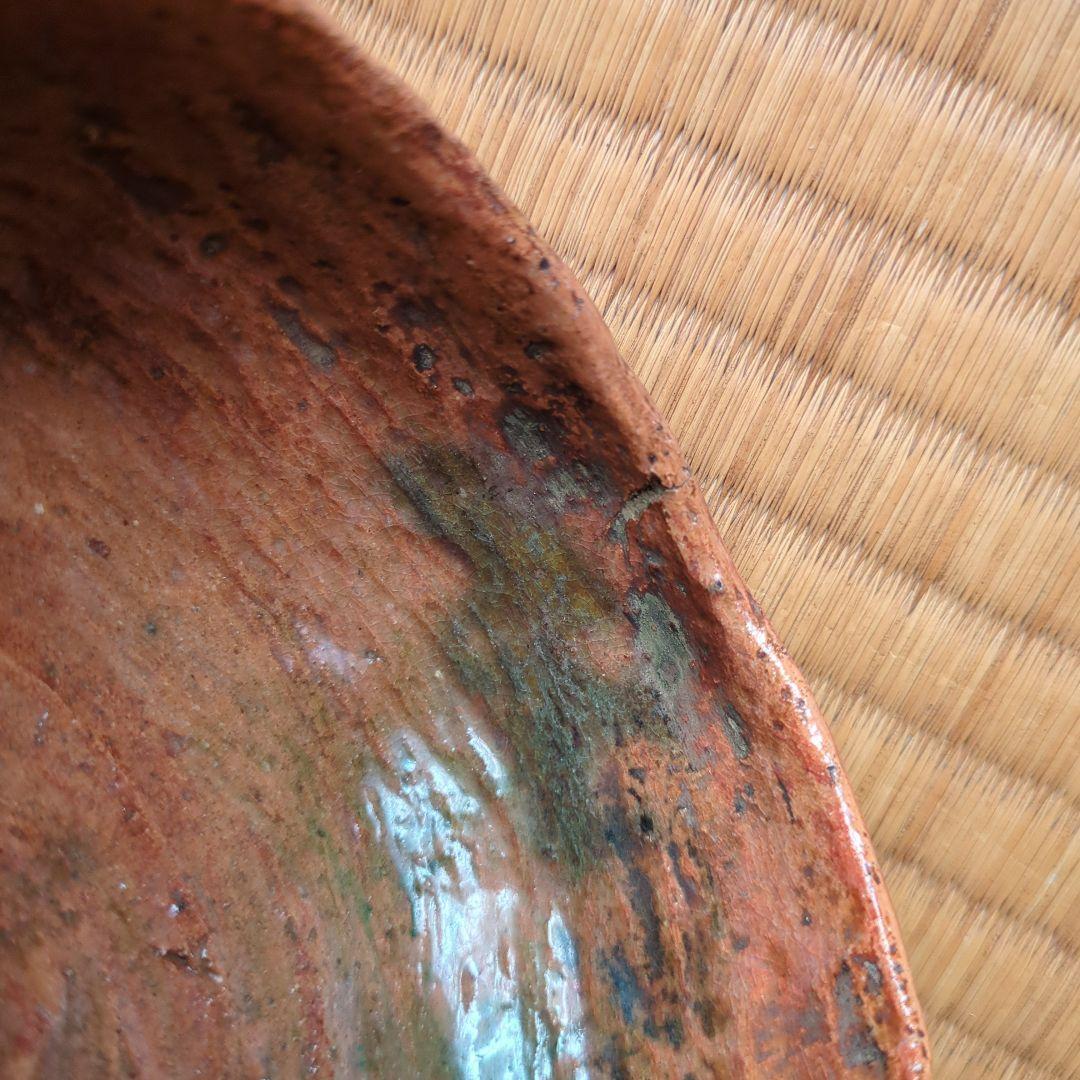 陶器製茶碗 赤色黒色 木箱付き　赤楽　黒楽　菊麻呂雅翁　樂吉左衞門　古美術　骨董