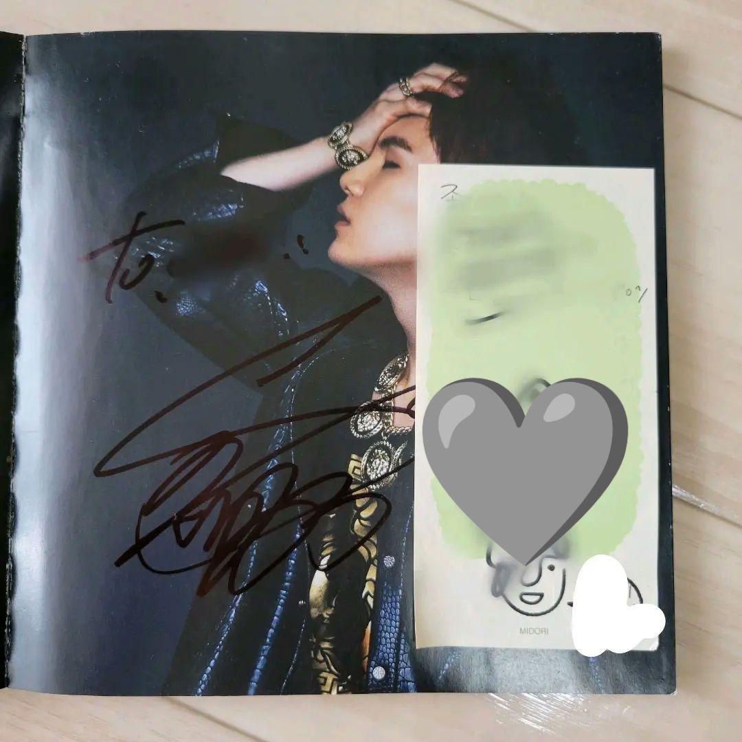 BTS ジン シュガ サイン サイン会 ポイ ポストイット