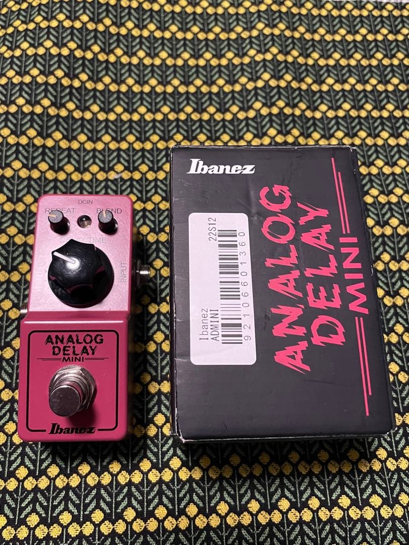 (美品) Ibanez ANALOG DELAY MINI 箱有