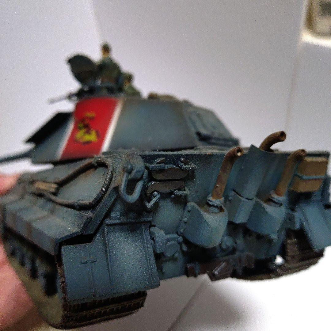 1/35　戦車プラモデル ドイツキングタイガー（強化装甲板）