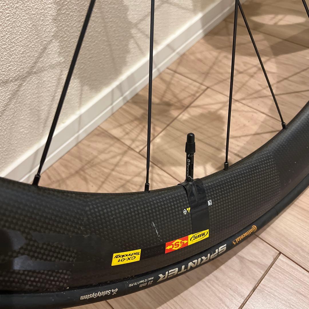 [値下げ]Mavic カーボンホイール 700C Shimano 8速