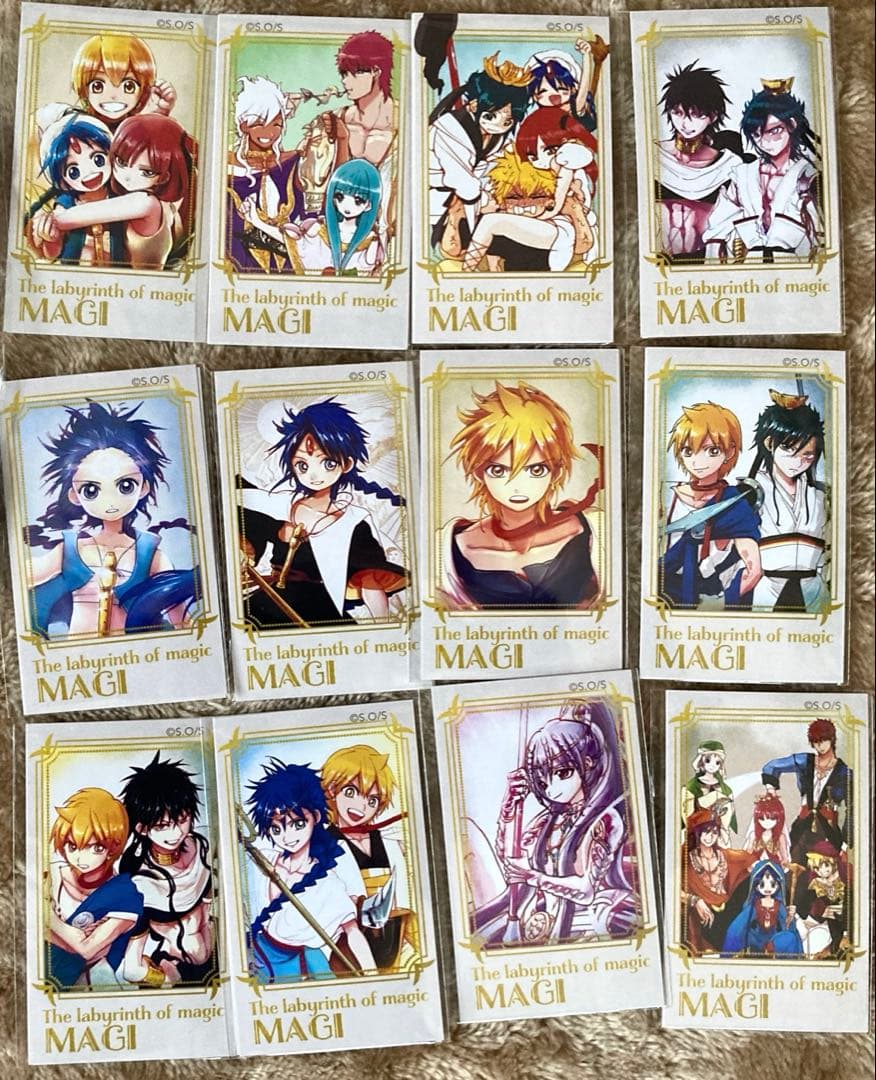マギ　くじ引き堂　A〜D賞　ほぼコンプリートセット　52点＋特典4点