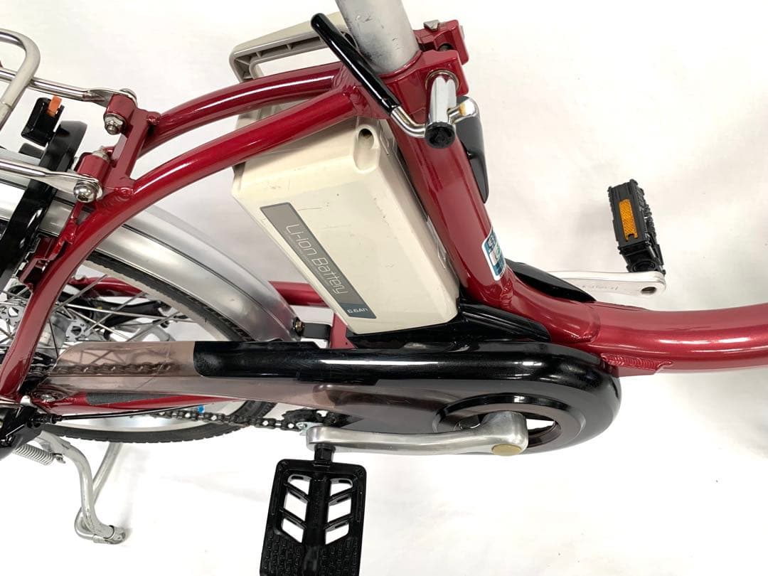 【即乘】送料無料 Panasonic 電動自転車6.6Ah長押し4点灯動作確認済