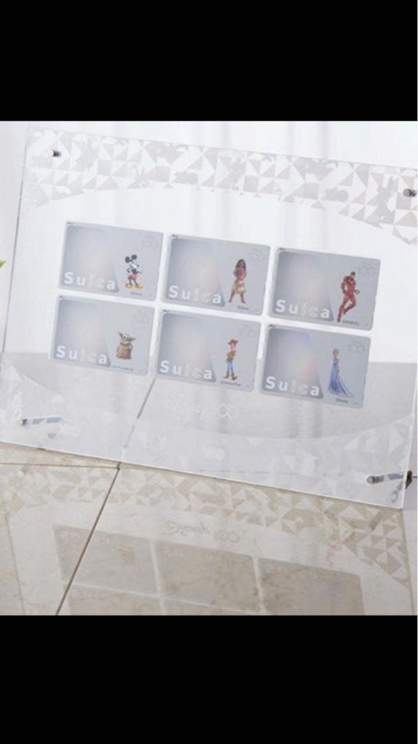 ディズニー　1００周年記念 Suica カード&アクリルフレーム