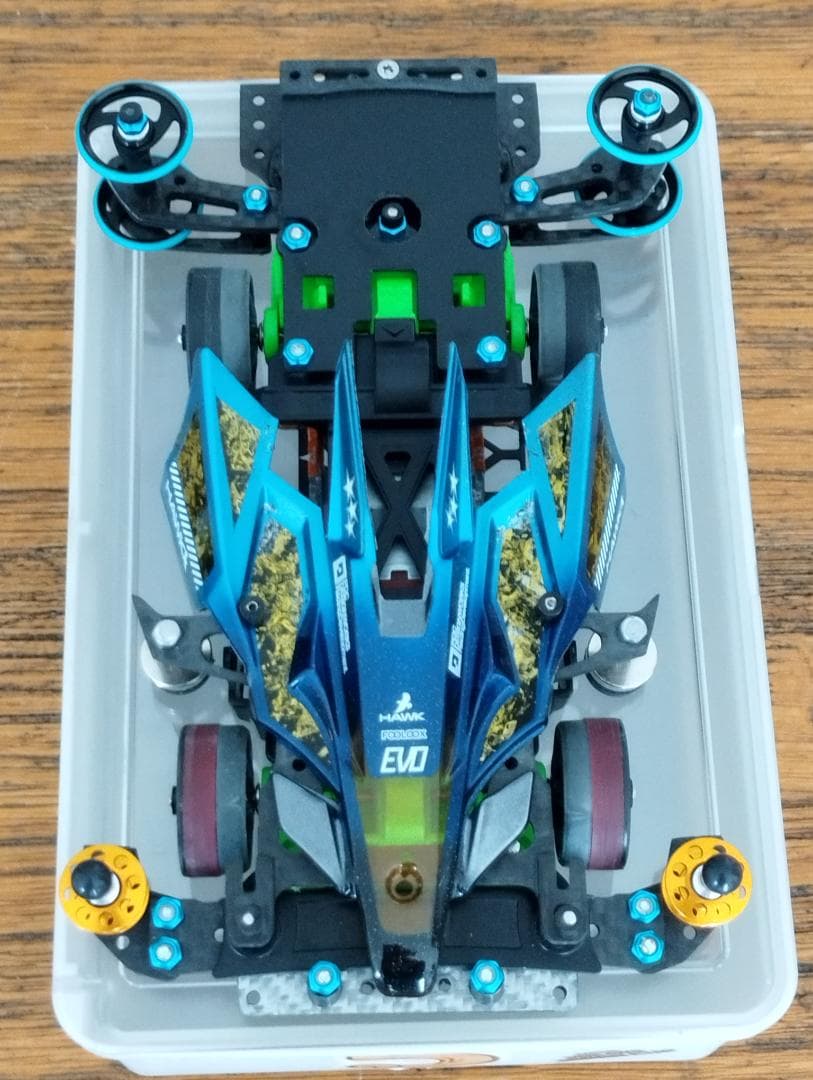 ミニ四駆　完成品　引退