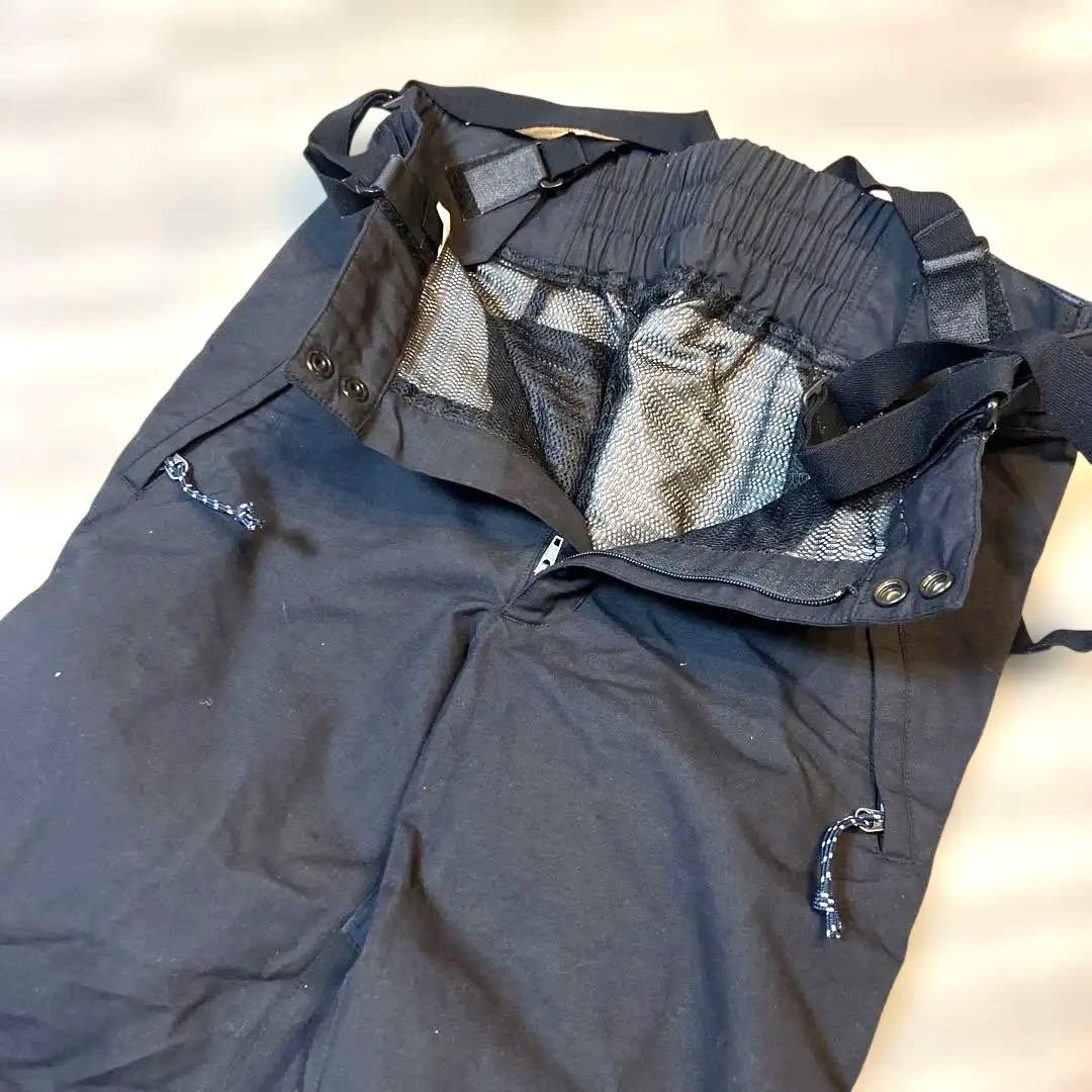 ☆patagonia パタゴニア 黒 サスペンダー付き スノーパンツ☆M 30