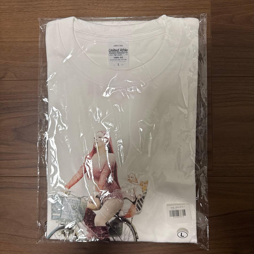 ちゃんみな 『WORK HARD』WHITE T-SHIRT L サイズ